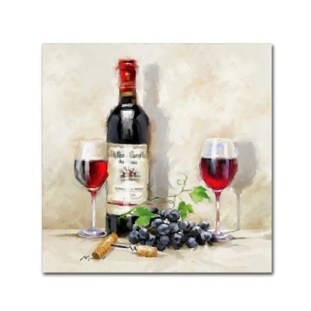 The Macneil Studio 'Red Wine' Canvas Art,18x18